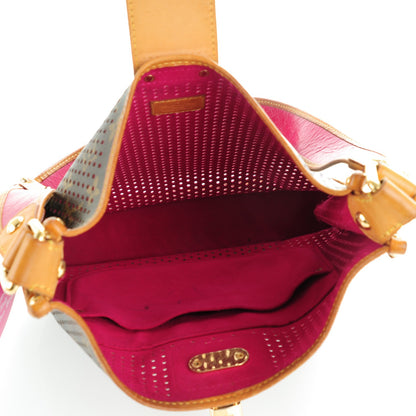 Louis Vuitton Monogram Perforated Musette Fuchsia 5 of 10