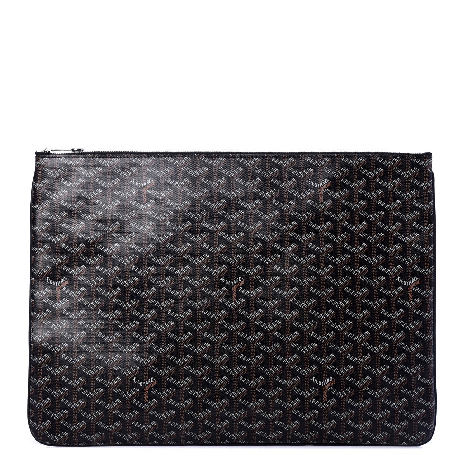 Goyard Goyardine Senat Pochette GM Black 1 of 6