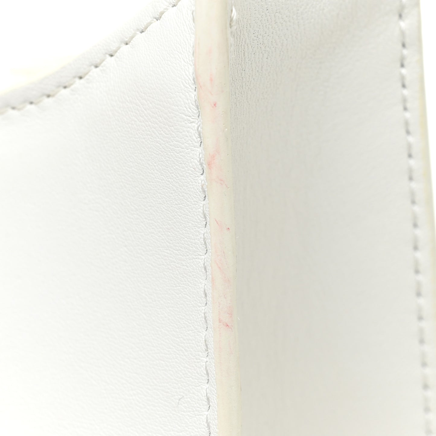 Smooth Calfskin Cuir Triomphe Shoulder Bag White