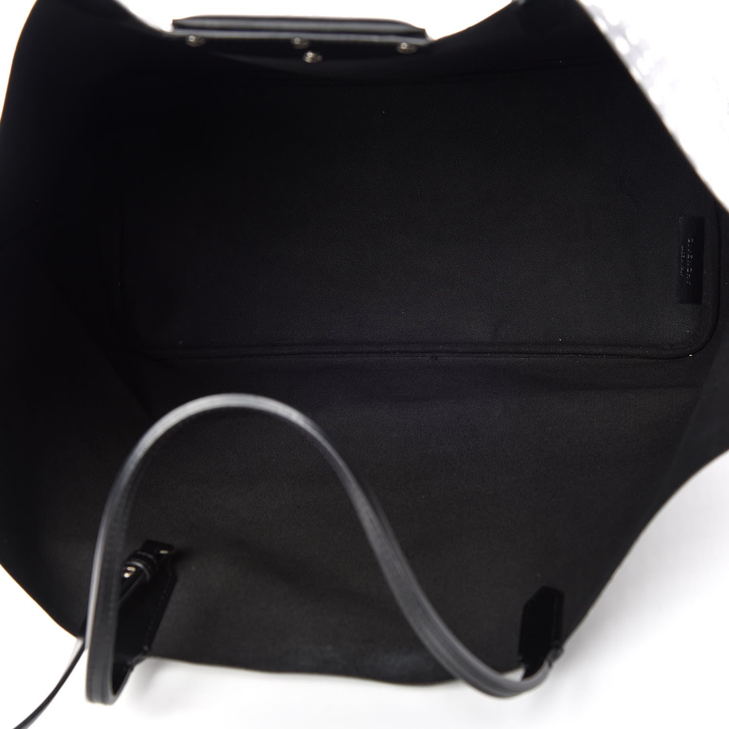Givenchy Coated Canvas Large Antigona Tote Black White 8 of 10