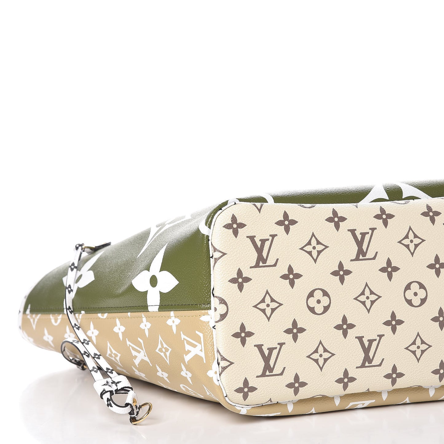 Monogram Giant Neverfull MM Kaki