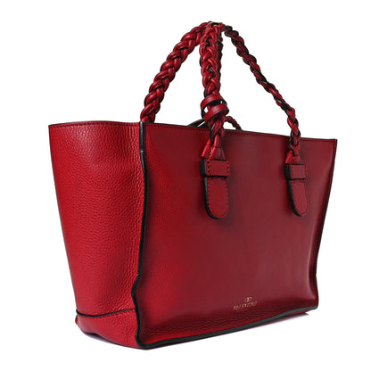 Valentino Garavani Grained Calfskin To Be Cool Tote Rosso Valentino 3 of 7