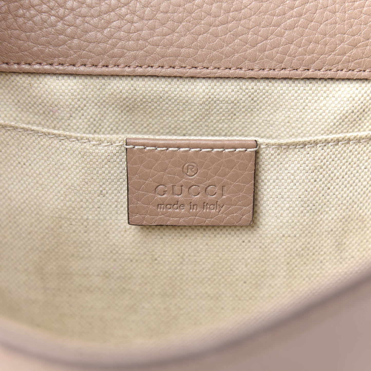 Calfskin Mini Pearly GG Marmont Top Handle Bag Porcelain Rose