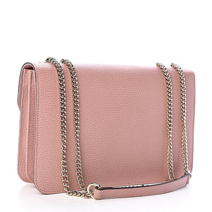 Gucci Dollar Calfskin Interlocking G Shoulder Bag Soft Pink 3 of 11