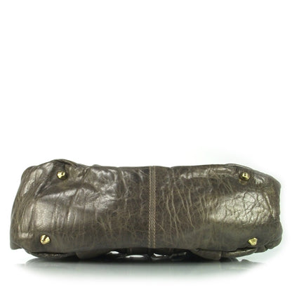 Chloe Leather Heloise Satchel Stone 4 of 8