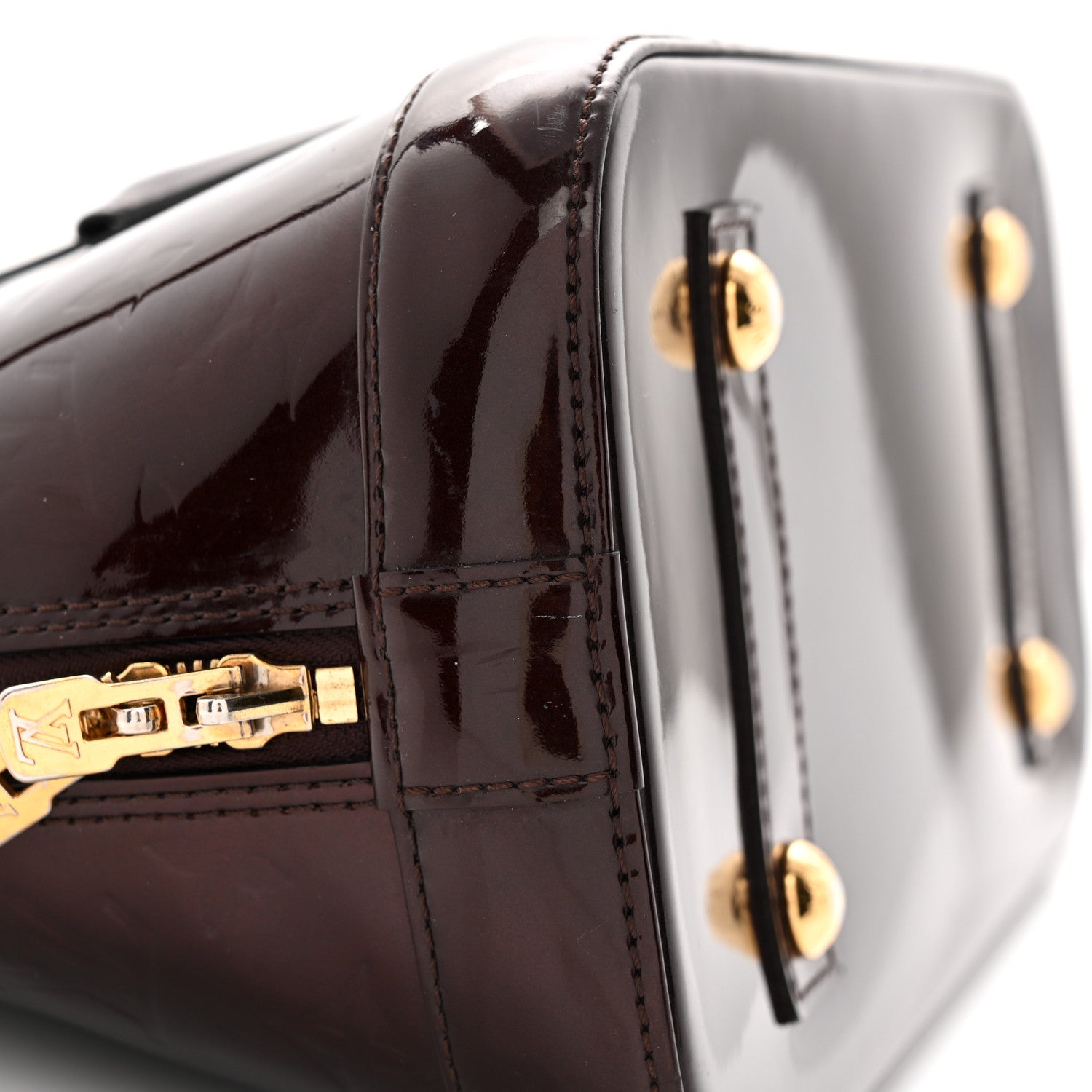 Louis Vuitton Vernis Alma PM Amarante 11 of 13