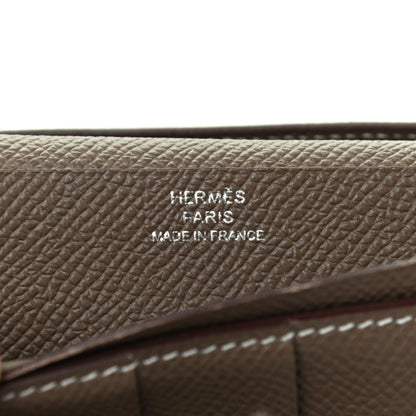 Hermes Epsom Bearn Gusset Wallet Etoupe 6 of 6