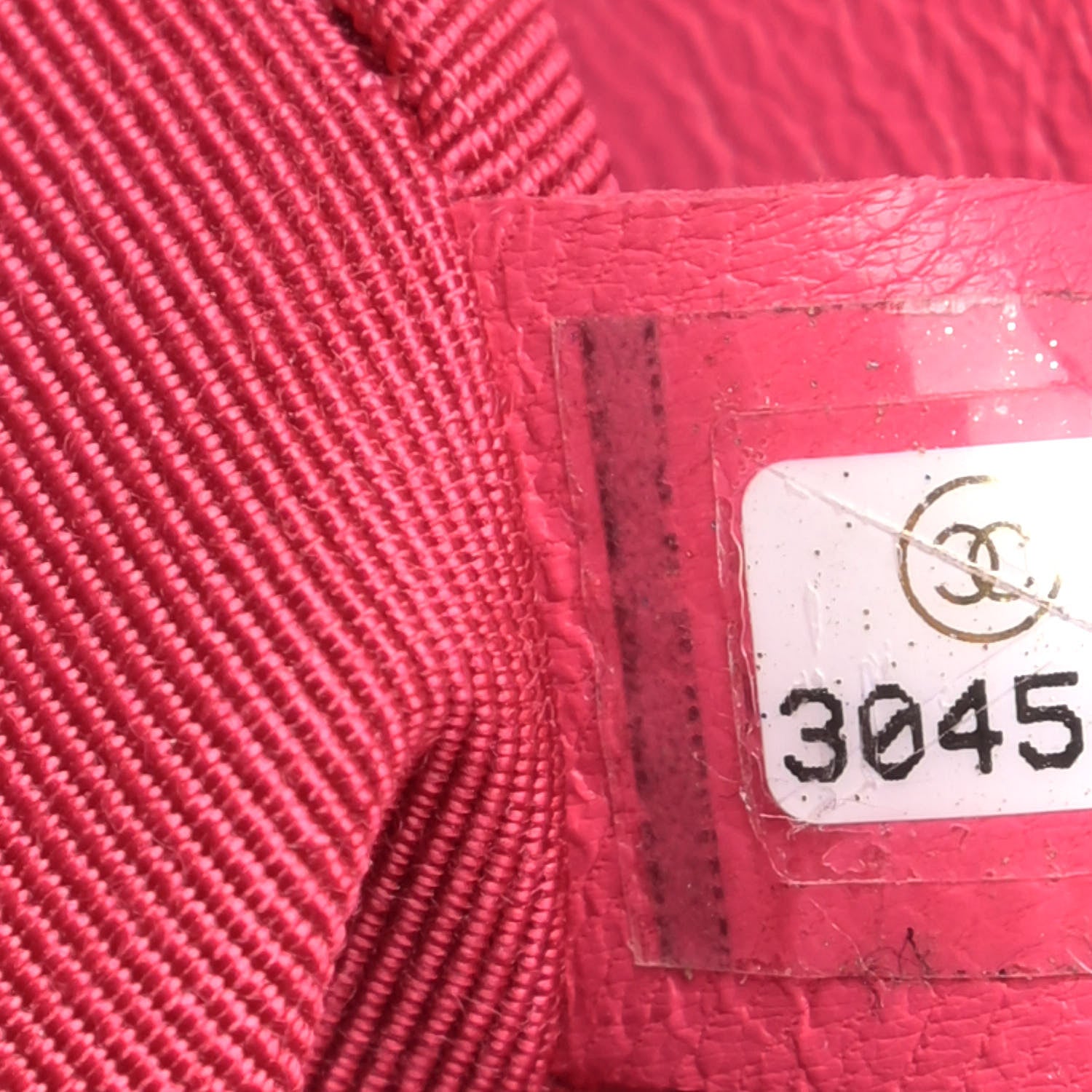 Chanel Goatskin Quilted Large Chanel 19 Flap Dark Pink 7 of 11