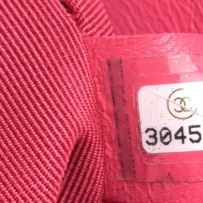 Chanel Goatskin Quilted Large Chanel 19 Flap Dark Pink 7 of 11