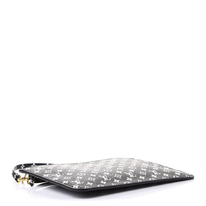Louis Vuitton Monogram Giant Jungle Neverfull MM GM Pochette Black 4 of 9