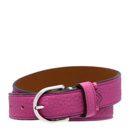 Tiffany Sterling Silver Leather Return to Tiffany Double Wrap Bracelet Pink 2 of 4