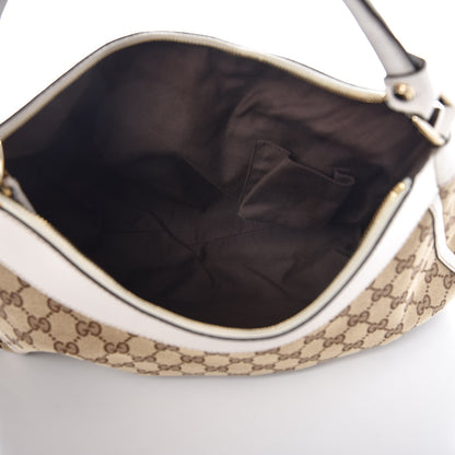 Gucci Monogram Large D Gold Hobo Off White 5 of 12