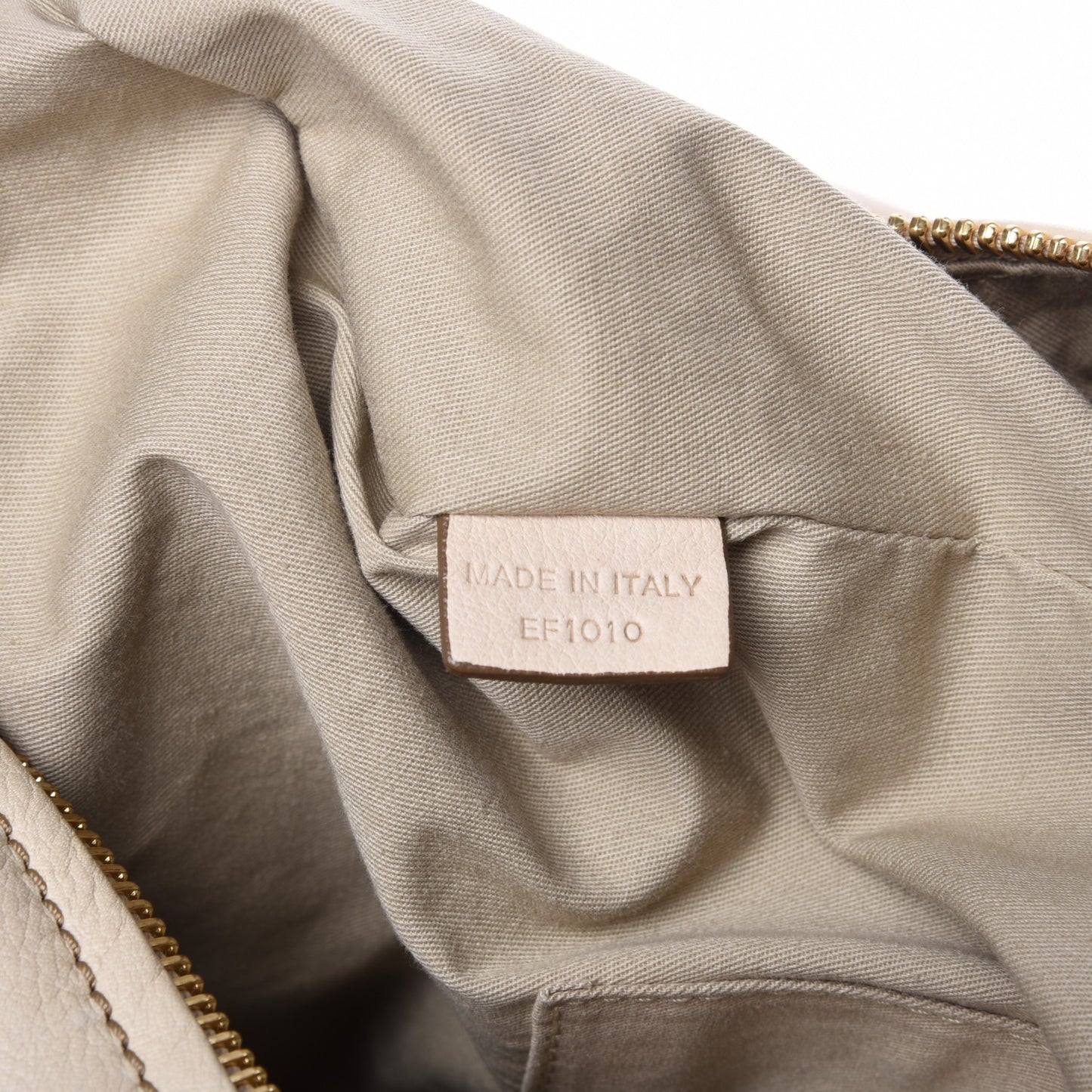 Sugar Goatskin Large Pandora Beige