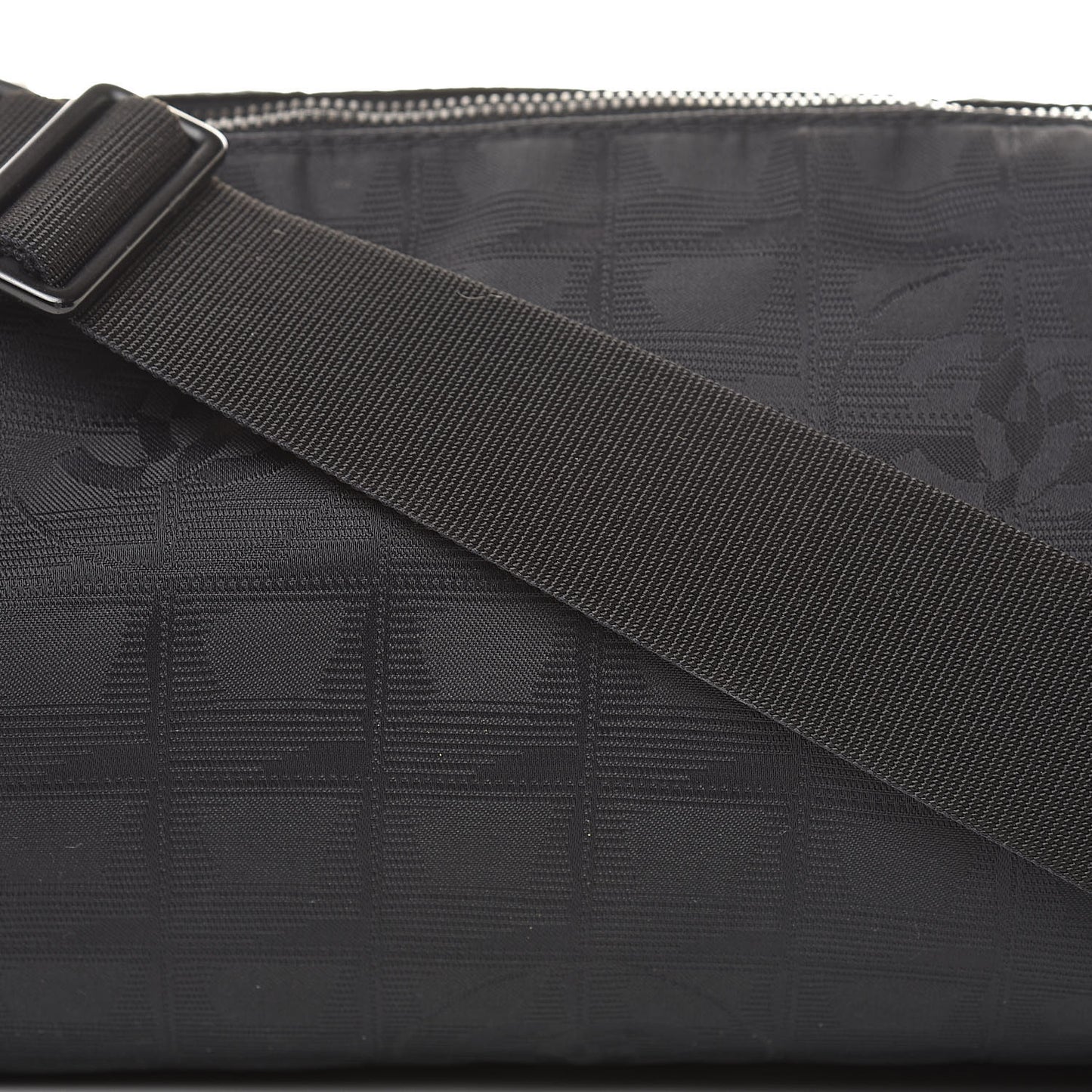 Nylon Travel Duffle Black