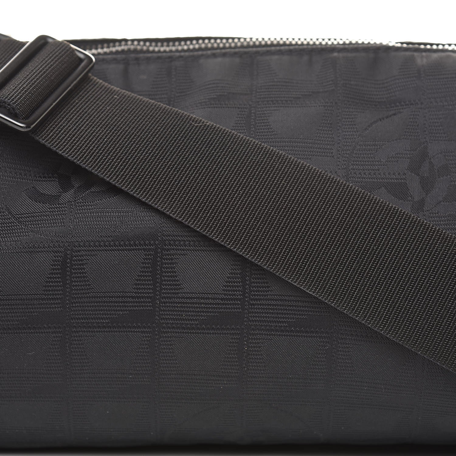 Chanel Nylon Travel Duffle Black 8 of 10