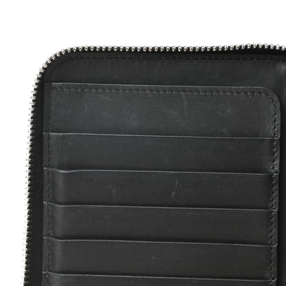 Burberry London Grainy Calfskin Renfrew Long Zip Around Wallet Black 10 of 11