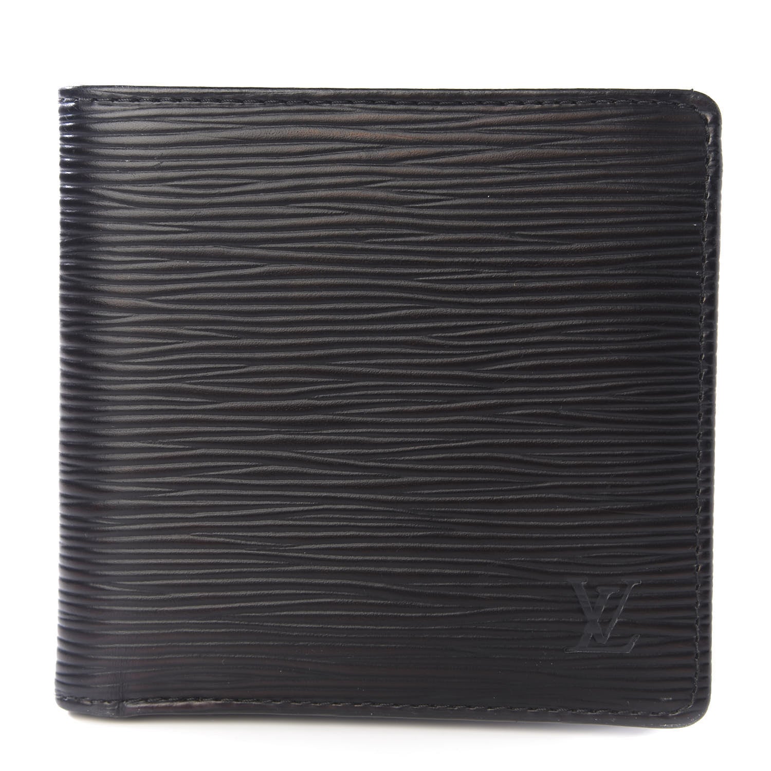 Louis Vuitton Epi Porte-Billets Cartes Credit Monnaie Wallet Black 1 of 6