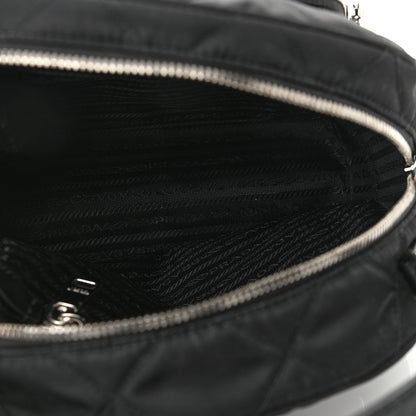 Prada Nylon Tessuto Impuntu Quilted Backpack Black 5 of 10