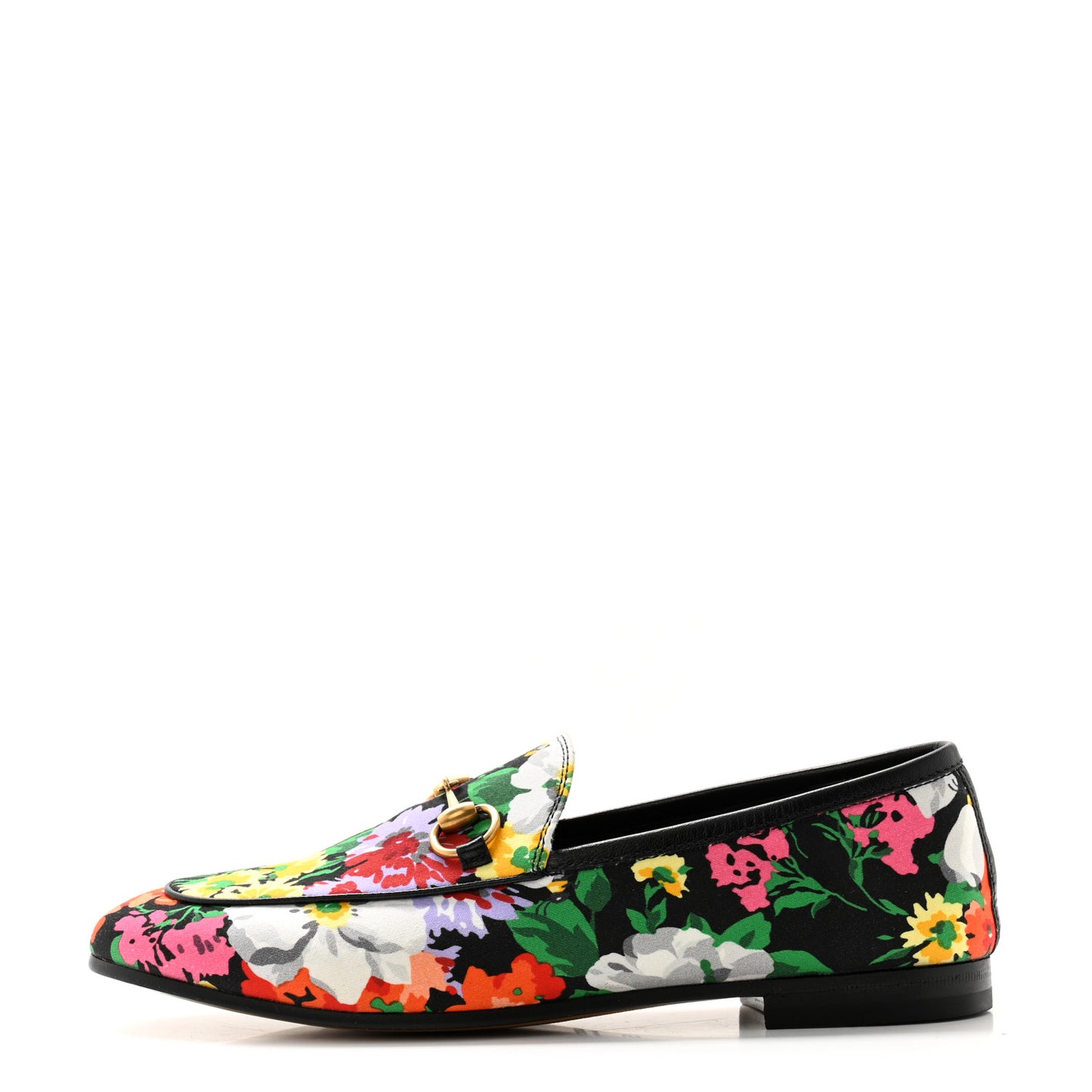 Floral Horsebit Womens Jordaan Loafers 35 Multicolor