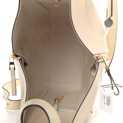 Loewe Grained Calfskin Small Hammock Shoulder Bag Neutral 5 of 10
