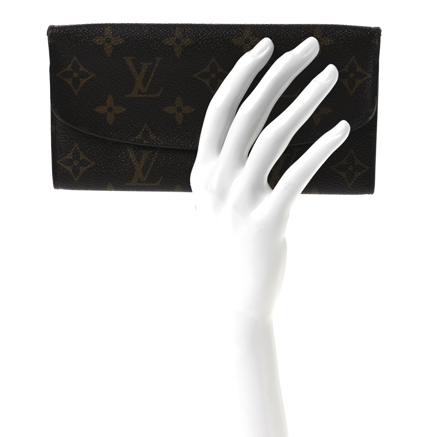 Louis Vuitton Monogram Emilie Wallet Fuchsia 2 of 11