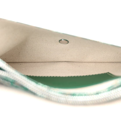 Goyard Goyardine Plumet Wallet Clutch Green 5 of 10