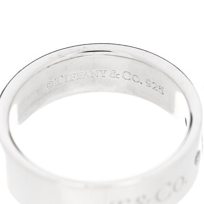 Tiffany Sterling Silver Diamond Locks Ring 53 6.25 4 of 4