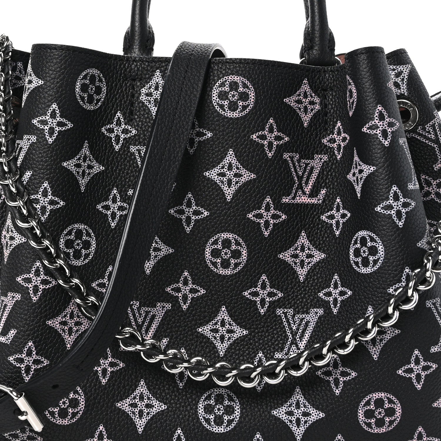 Louis Vuitton Mahina Flight Mode Bella Tote Black 9 of 11
