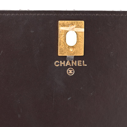 Chanel Lambskin Quilted Pillow Crush Wallet On Chain WOC Dark Brown 5 of 11