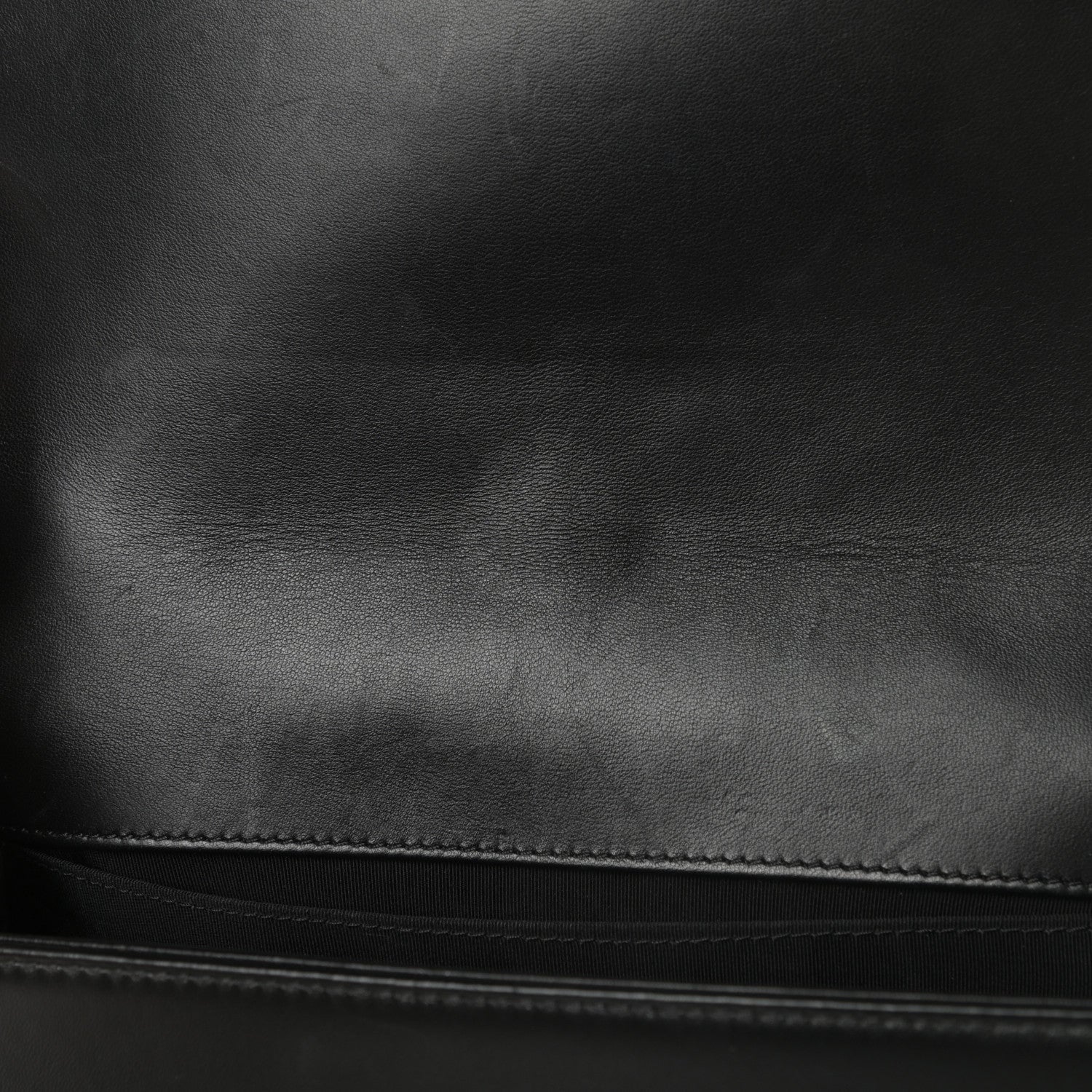Chanel Lambskin Quilted Medium Boy Flap Black 15 of 17