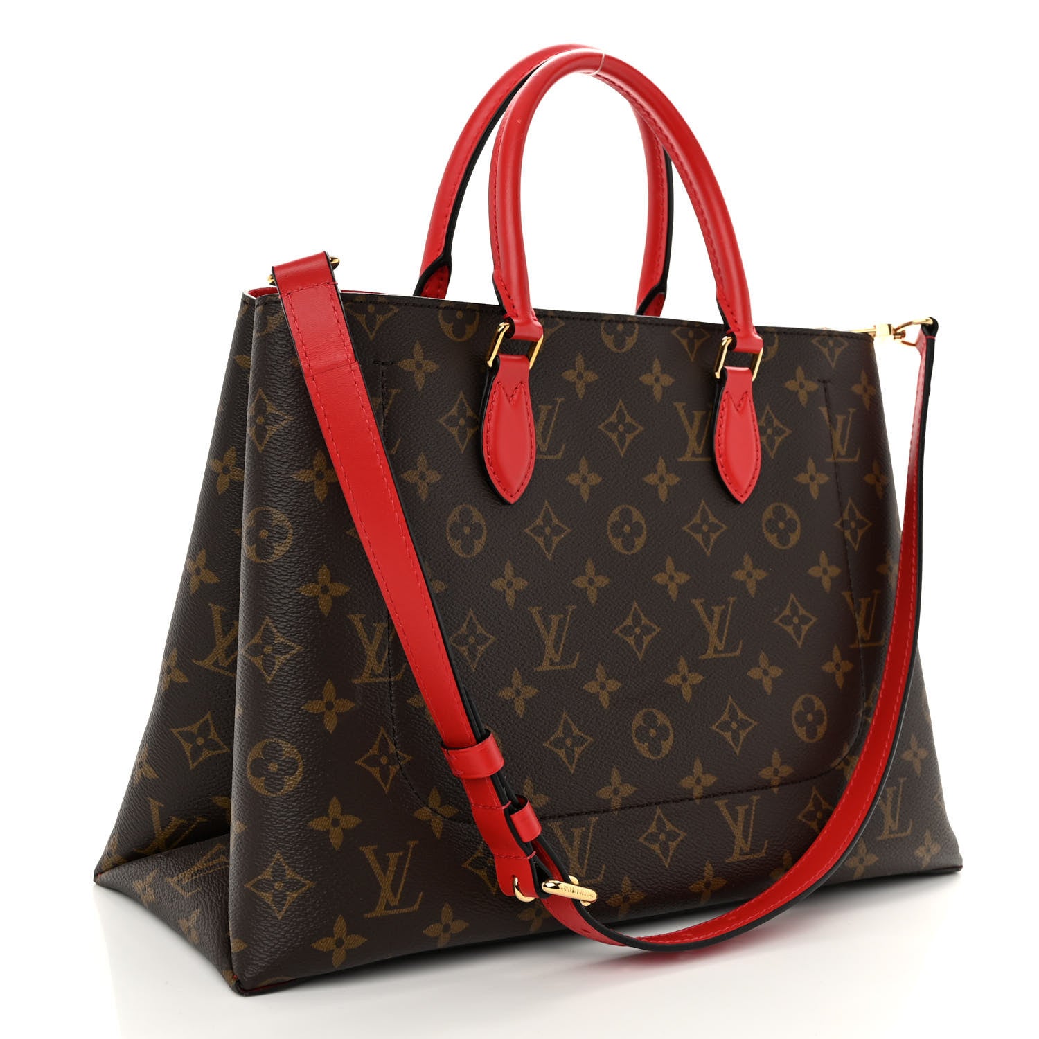 Louis Vuitton Monogram Flower Tote Coquelicot 2 of 8