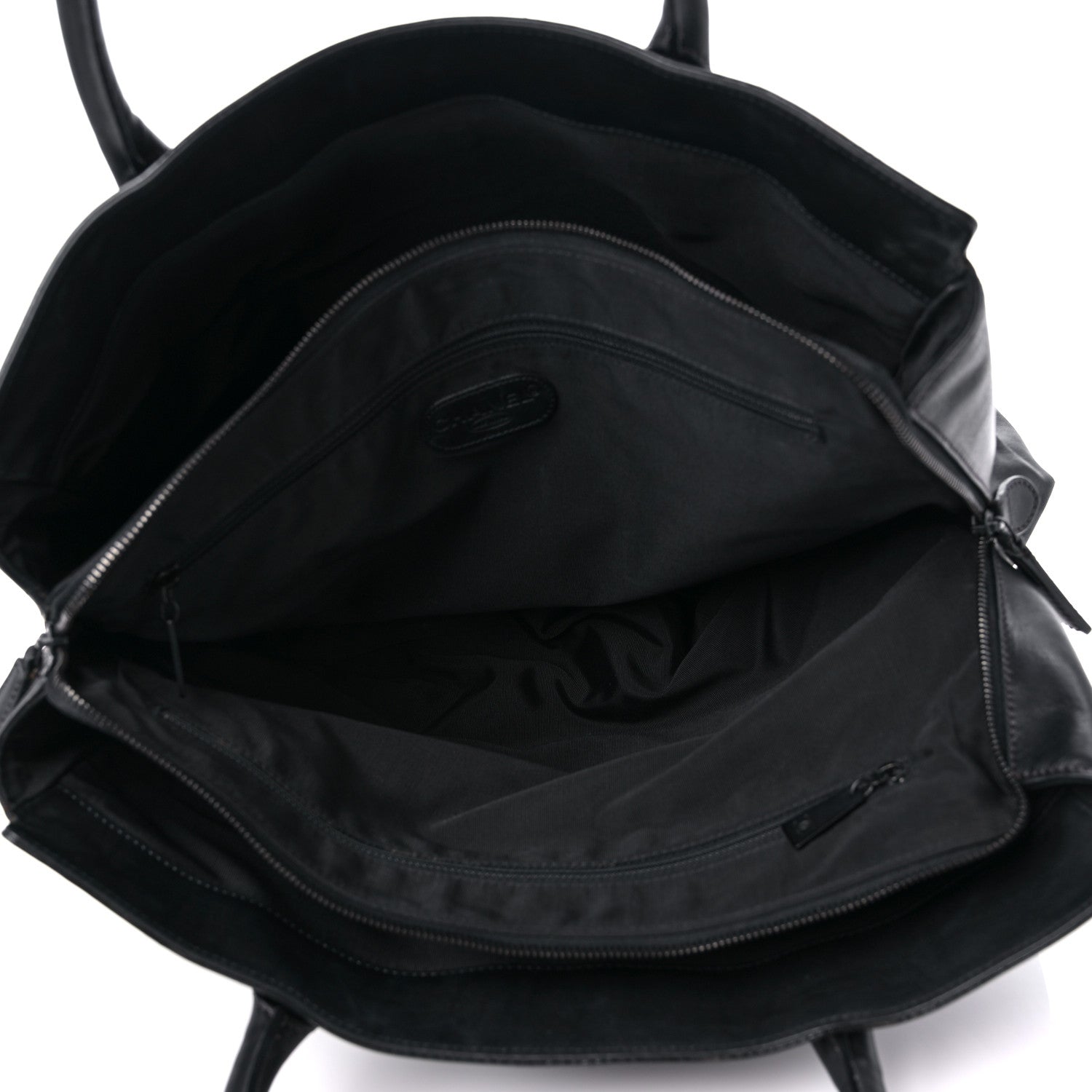 Chanel Calfskin Shopper Tote Black 5 of 14
