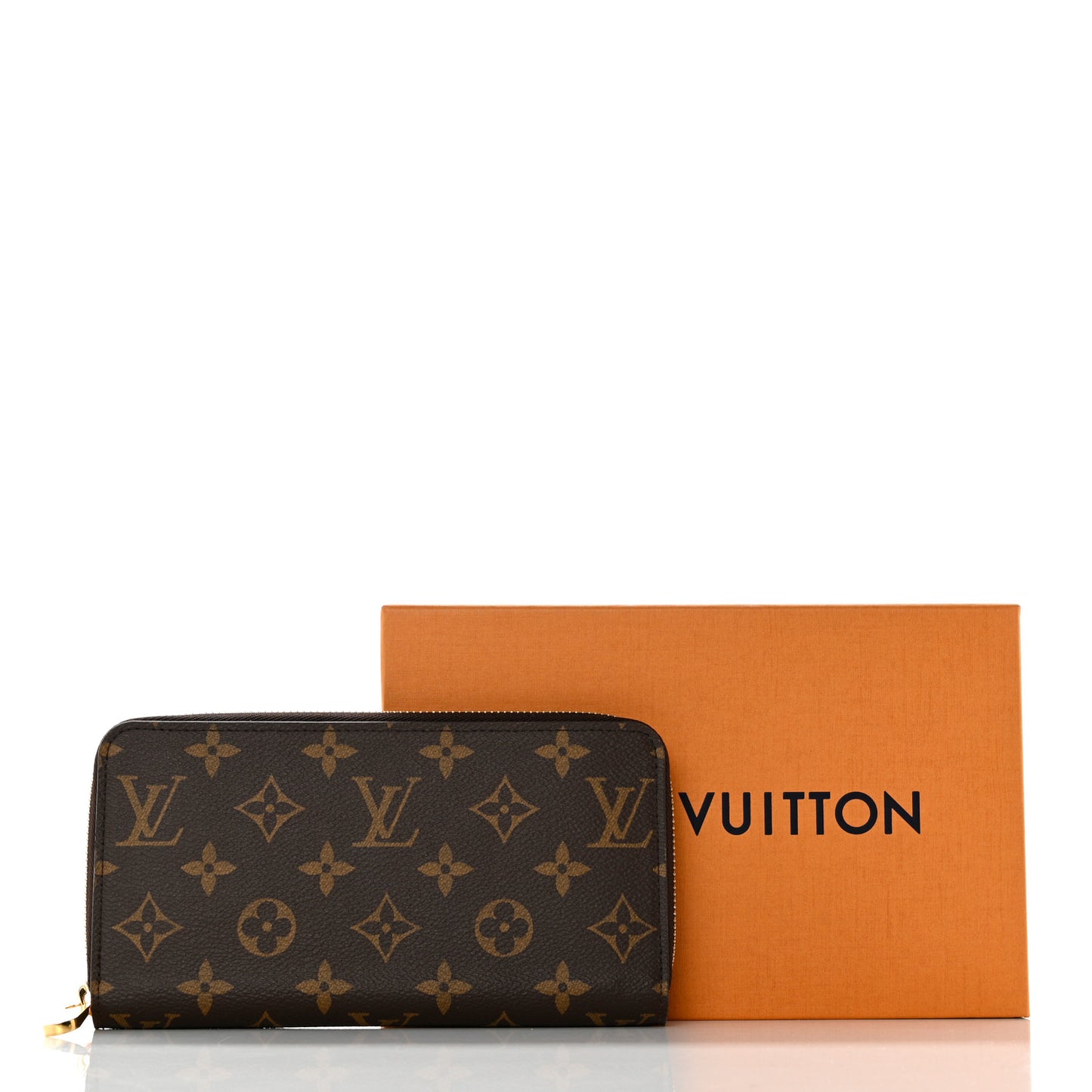 Monogram Zippy Wallet Coquelicot
