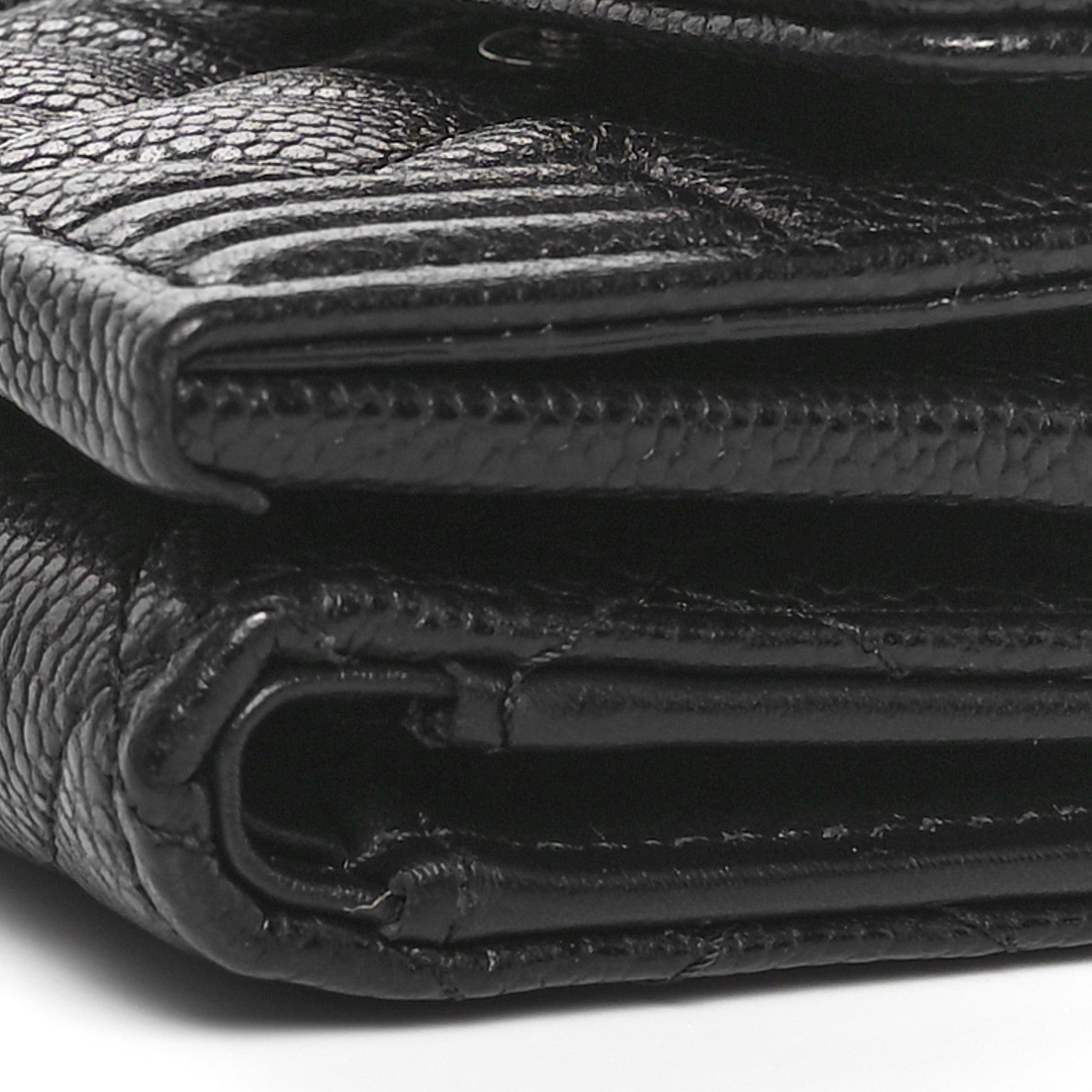 Chanel Caviar Quilted Small Boy Flap Wallet Black 11 of 11