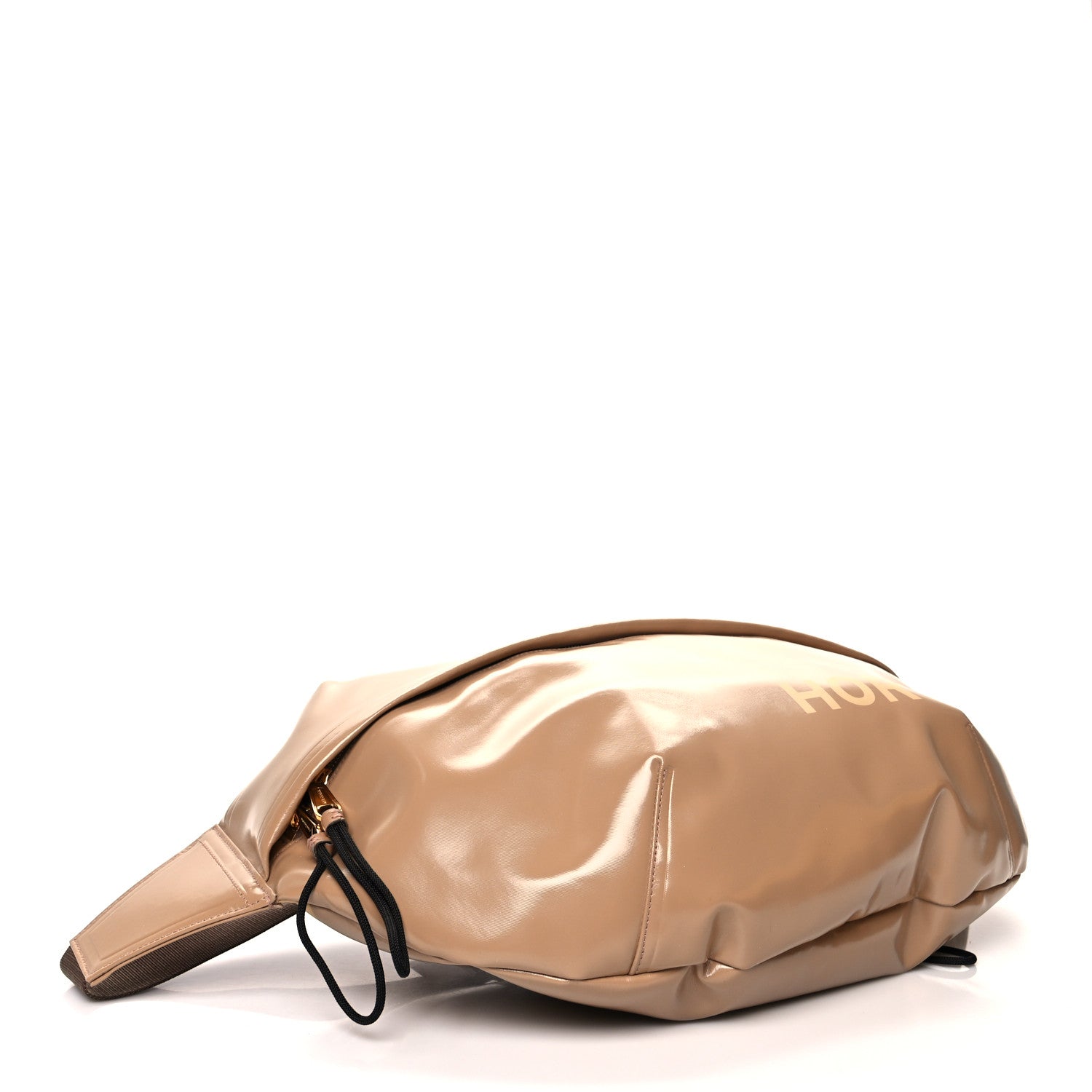 Burberry Coated Canvas Horseferry Print Extra Large Bum Bag Beige 3 of 8
