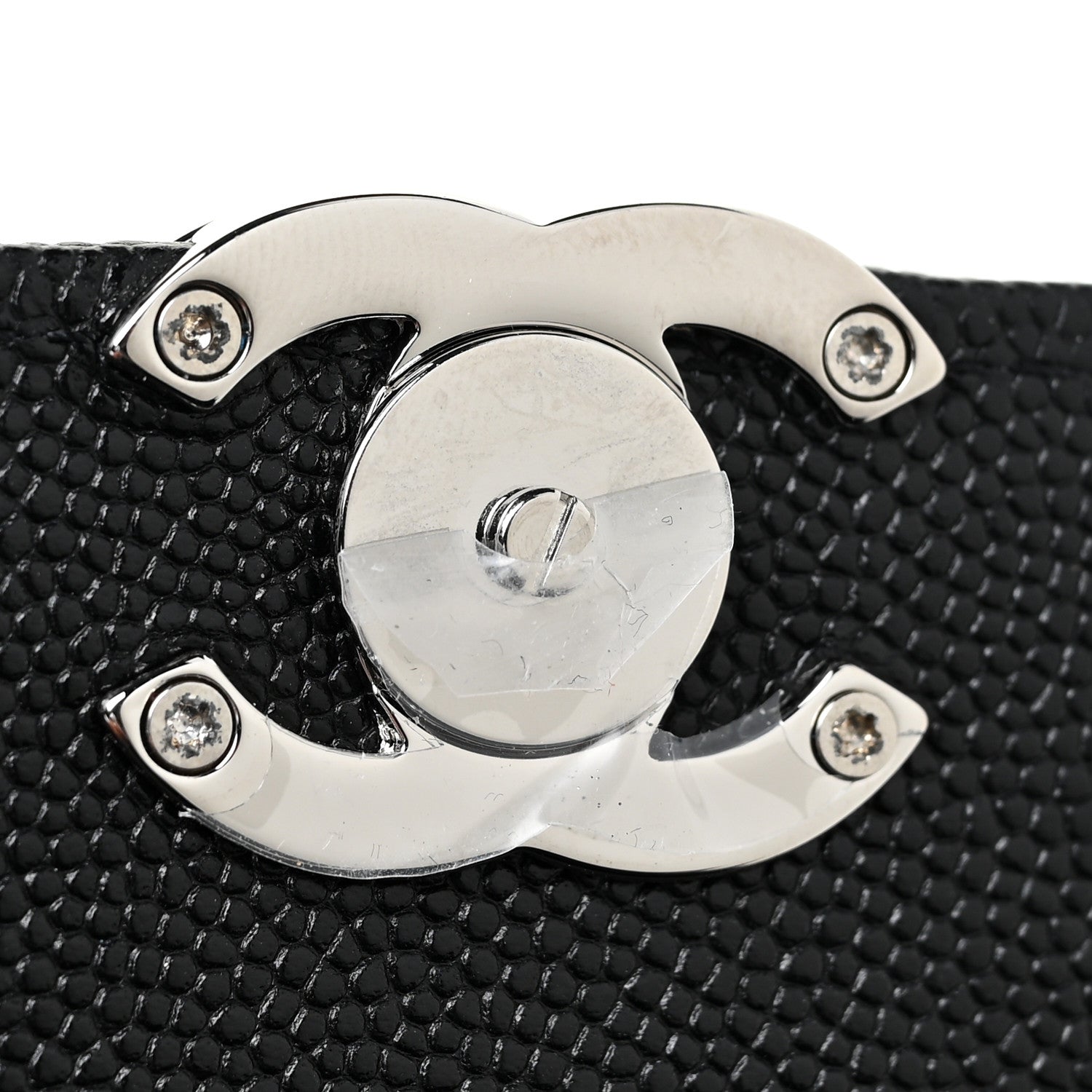 Chanel Caviar Quilted Pick Me Up Clutch With Chain Black 13 of 17