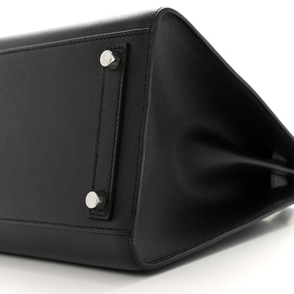 Hermes Madame Calfskin Birkin Sellier 30 Black 10 of 11