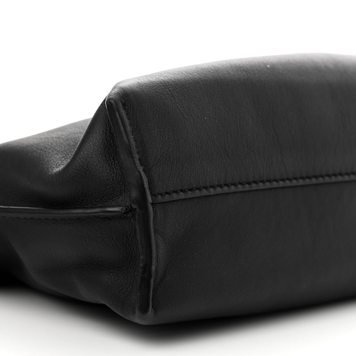 Loewe Calfskin Mini Flamenco Knot Clutch Black 9 of 11