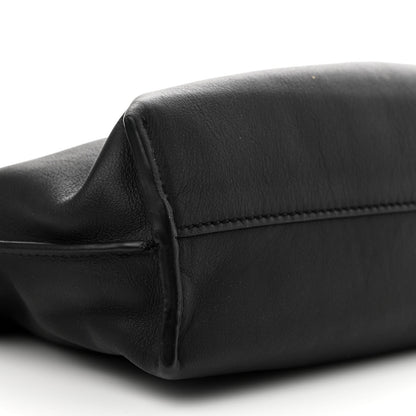 Loewe Calfskin Mini Flamenco Knot Clutch Black 9 of 11