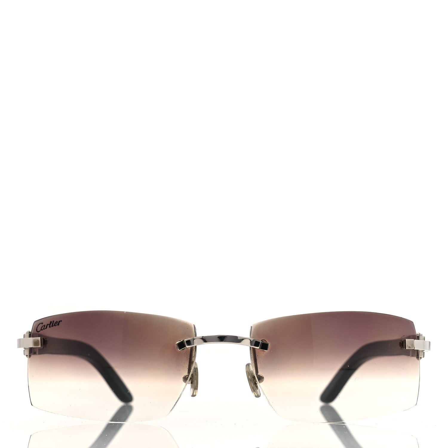 Cartier C Allongé 140 Square Sunglasses Green 2 of 8