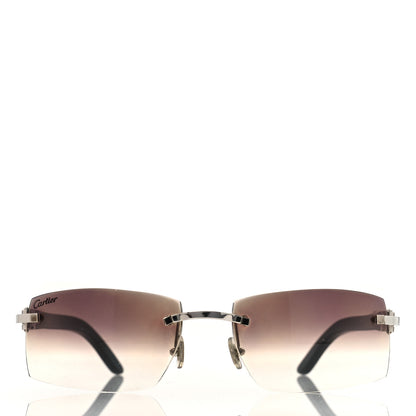 Cartier C Allongé 140 Square Sunglasses Green 2 of 8