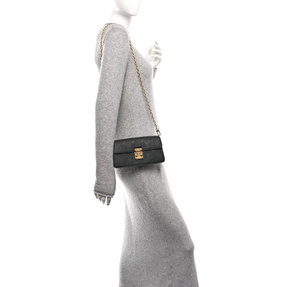 Louis Vuitton Empreinte Metis Wallet On Chain Black 2 of 10