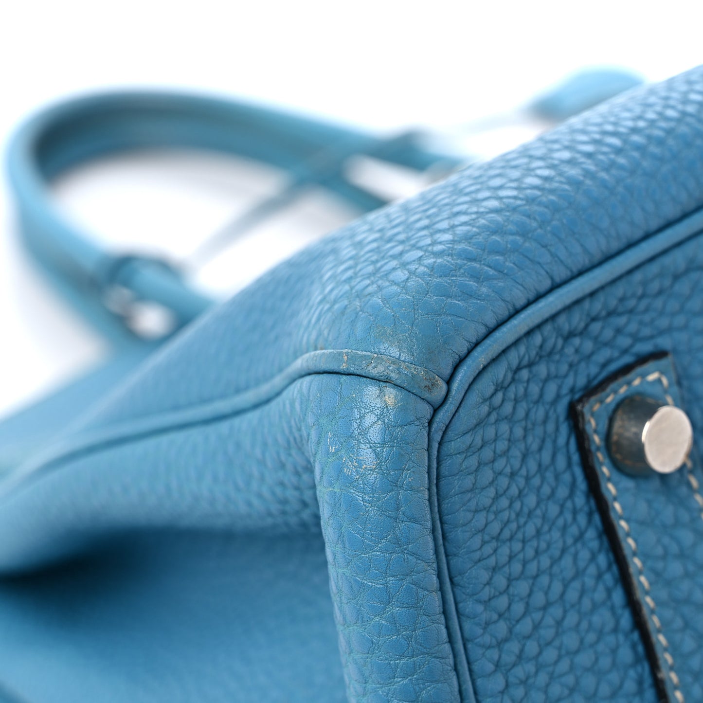 Togo Birkin 35 Blue Jean