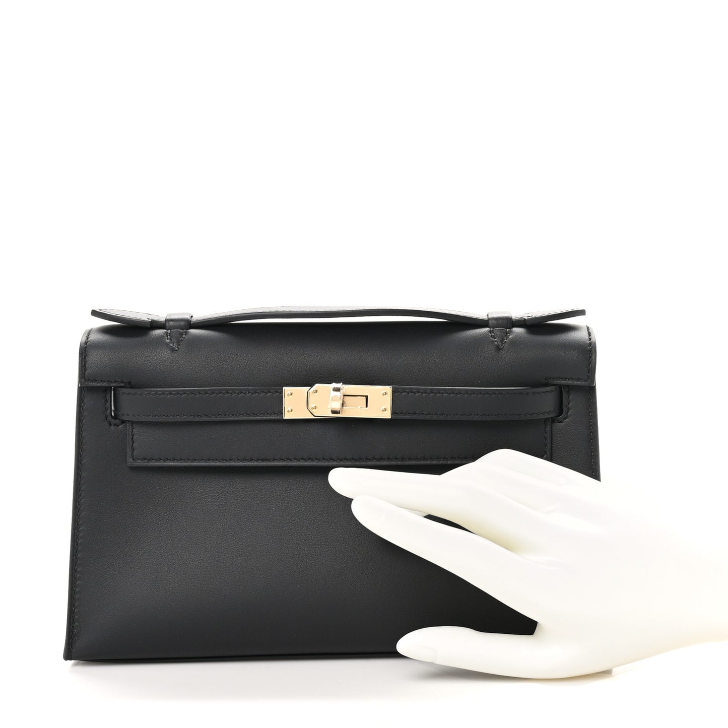Swift Kelly Pochette Clutch Black