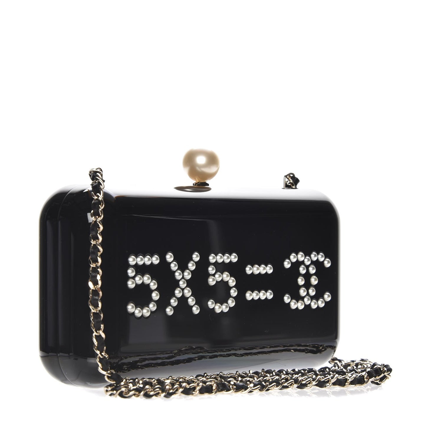 Plexiglass Votez Coco Evening In The Street Clutch Black
