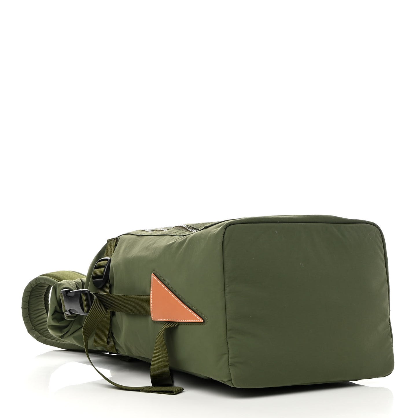Recycled Nylon Eye/LOEWE/Nature Roll Top Backpack Khaki Green