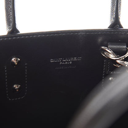 Saint Laurent Grained Calfskin Nano Sac De Jour Black 6 of 11