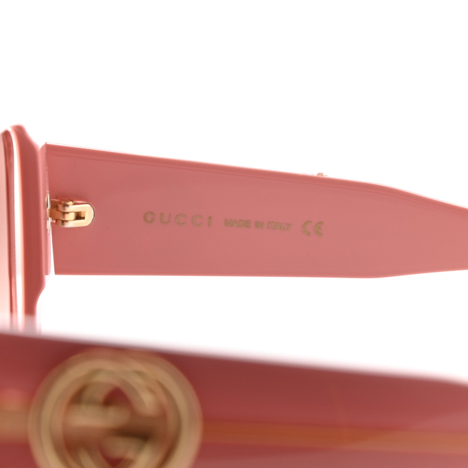 Gucci Square Frame GG0178S Sunglasses Rose Brown 5 of 8