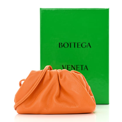 Bottega Veneta Butter Calfskin Coin Purse Orange 10 of 10