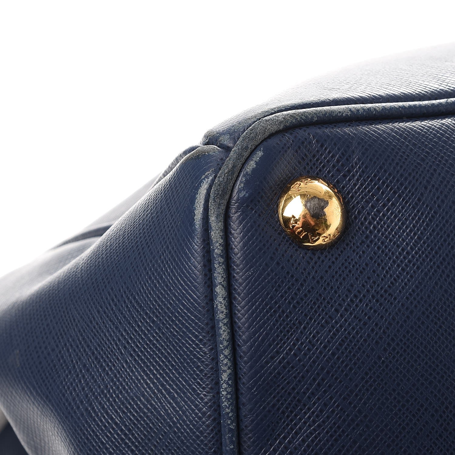 Prada Saffiano Lux Large Tote Bluette 17 of 24